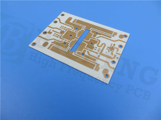 친절한 고주파 RO4350B 매트 검정 RF PCB 널 Eco