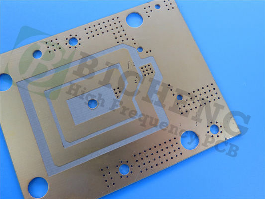 로저스 25 밀리리터 RO3006 침지 금 PCB 100% 전기시험