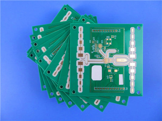 RF PCB 30ml CLTE-XT 라미네이트 블랙 솔더마스크 몰입 진