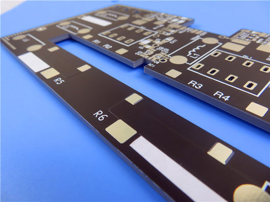 2 레이어 디 클라드 870 RF PCB 5 밀리 0.2mm ENIG Soldermask 없음