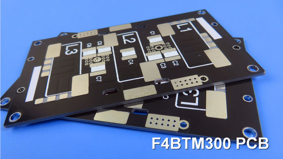 40mil F4BTM300 고주파 애플리케이션을 위한 PCB 몰입 금