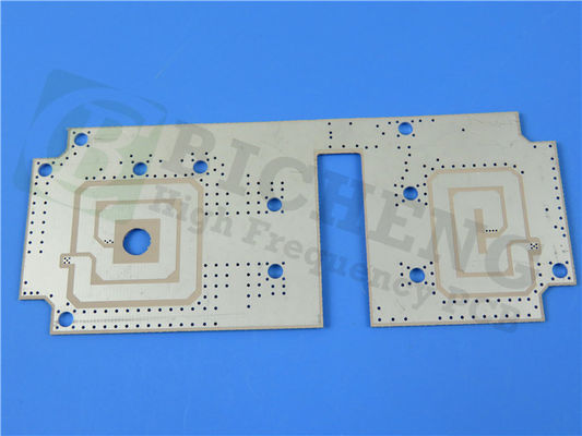 TC350 PCB 10mil 2층 1OZ ENEPIG을 가진 구리