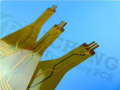 폴리마이드 PCB 25um FPC 2층 0.24mm 두꺼운 몰입 금