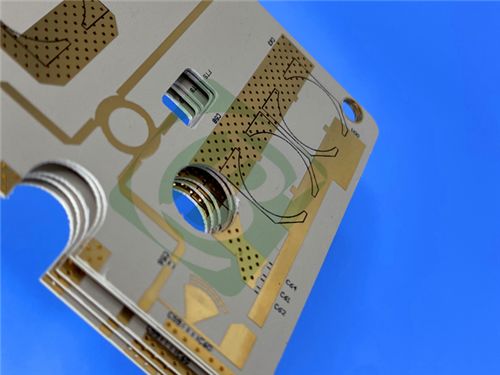이중층 PCB RF-10 라미네이트 10mil 1oz 구리 회로 기판