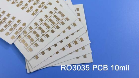 RO3035는 패치 안테나를 위한 PCB 보드 10 밀리리터 0.254 밀리미터 DK3.5 침지 금을 성교합니다