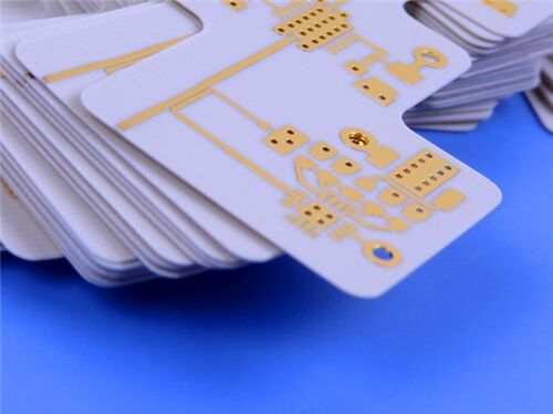 로저스 4003C PCB 8밀리 쌍층 흑색 실크스크린