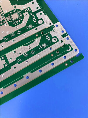 4층 MT77 PCB 0.5oz/1oz 구리 몰입 은색