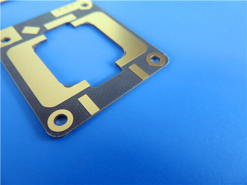로저 RT duroid 5880LZ PCB 쌍면 0.3mm 두꺼운 녹색 마스크
