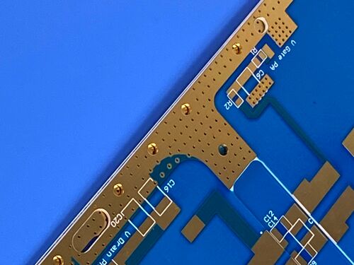 2층 CuClad 217 PCB 로저스 20mil 침지 금 적층판