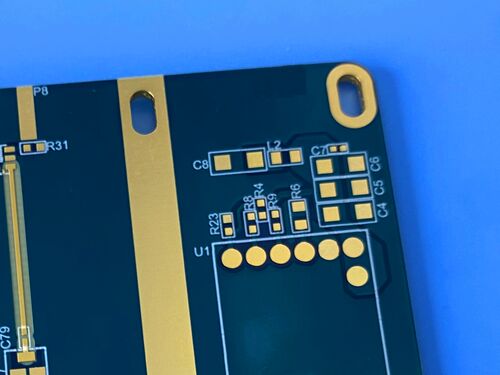 FR408HR PCB 6층 1.6mm 두께 파란색 솔더 마스크 무경화 금