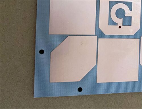 2층 F4BTMS1000 PCB 10mil 고주파 라미네이트 OSP 마감