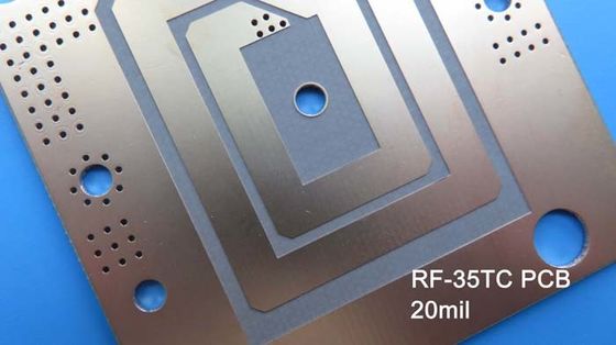 20밀리 초파수 PCB RF-35TC 인쇄 회로 보드