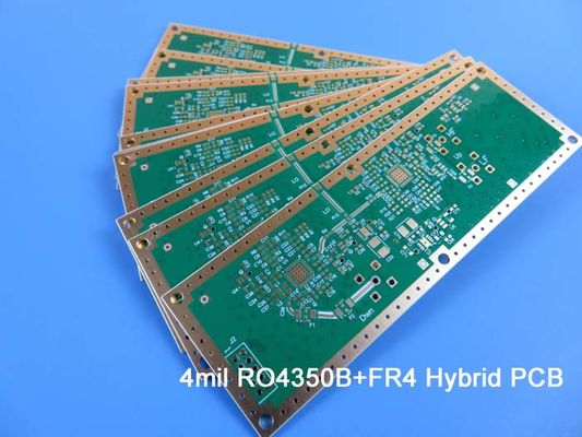 RO4350B 4 Layer IPC 6012 Class 2 High TG PCB For 4G Signal Booster