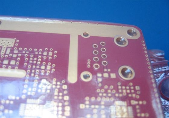 하이브리드 PCB 10 계층 1.7mm HDI 보드 RO4350B 및 FR4