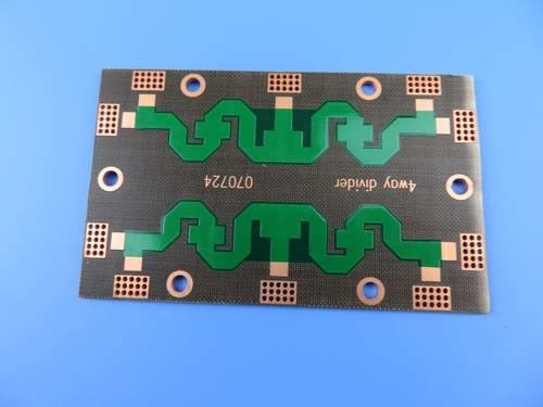 DK2.65 PTFE 두배는 콤바이너 높은 프퀄시 회로판을 위해 OSP와 푸른 마스크의 편을 들었습니다