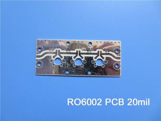 20mil Rogers 6002 PCB HASL 무연 PCB UL 94-V0 양면 회로 기판