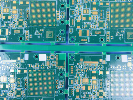 침수 금이 있는 14층 FR-4 Tg170℃에 내장된 고밀도 상호 연결(HDI) PCB 회로 기판
