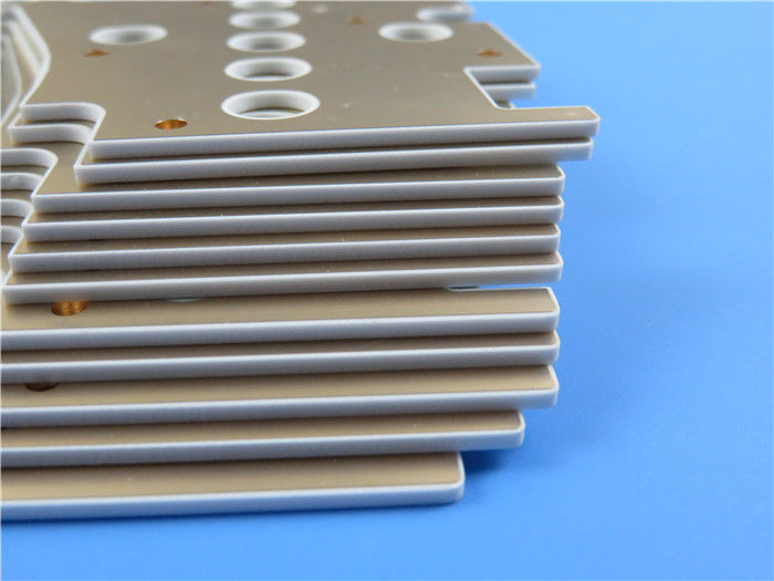 Double Layer Rogers PCB Built on 60.7mil RO4003C LoPro Reverse Treated
