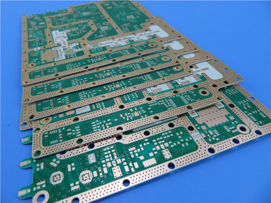 RO4534 고주파 PCBs 관습 두배는 2 층을 측면을 댔습니다