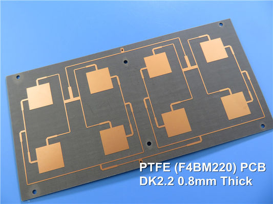 F4B PCB PTFE 기반의 고주파 물질 0.17mm 0.25mm 0.5mm 0.8mm 1.0mm
