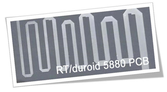 2개의 층 고주파 회로판 RT/Duroid 5880 ENIG PCB