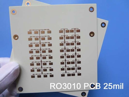 HASL 2층 로저스 RO3010 세라믹 필 PTFE PCB 35uM 구리