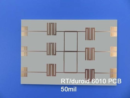 1온스 RT duroid 6010.2LM 25mil High Frequency PCB와 함께