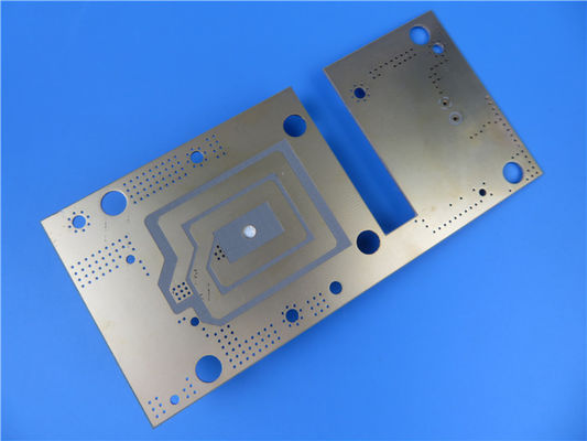20밀리 RF-35 1온스 침몰 틴 PCB와 비동기 부품에 대한 흰색 실크스크린