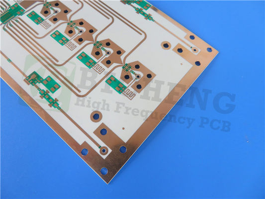 10 밀리 WL-CT300 PCB 쌍면 몰입 은 고주파 애플리케이션