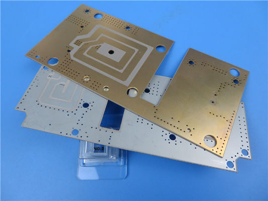 5 밀리 RF-35A2 쌍면 PCB 몰입 은유 용조 마스크가 없습니다