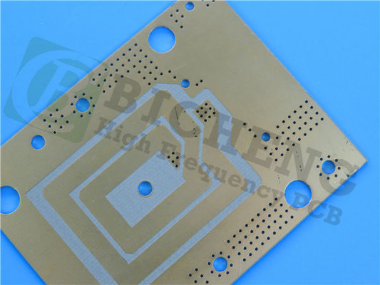RO3006 구리 코팅 침수 금 RF PCB 보드 2층 50 밀리 1OZ