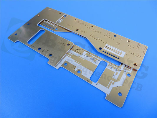 0.6mm RT duroid 6035HTC 20mil 2층 고주파 PCB 몰입 금
