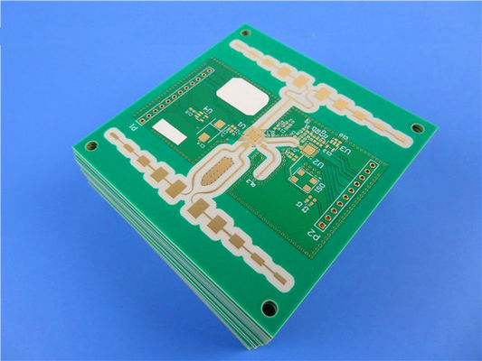 RF PCB 30ml CLTE-XT 라미네이트 블랙 솔더마스크 몰입 진