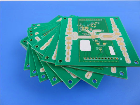 RF PCB 30ml CLTE-XT 라미네이트 블랙 솔더마스크 몰입 진