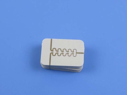 10밀리 RO4835 RF PCB 2층 회로 블루 솔더 마스크 몰입 금