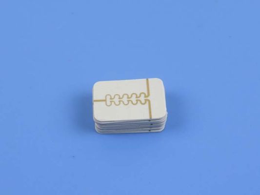 10밀리 RO4835 RF PCB 2층 회로 블루 솔더 마스크 몰입 금
