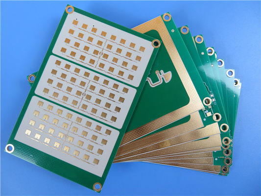 로저스 RO4350B RF PCB 보드 3 층 1.7mm ENIG