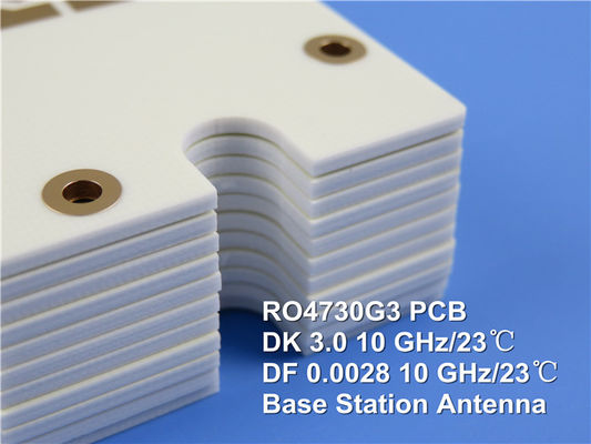30밀리 RO4730G3 PCB 로저스 2층 ENIG 표면 완성