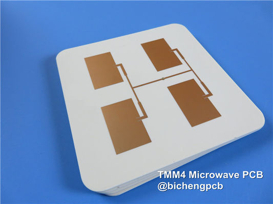 RF 및 마이크로 웨이브를 위한 TMM4 몰입 금 PCB