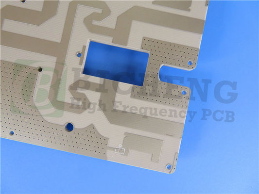 로저스 RO3210 및 RO3003 재료 3층 회로에 3mm 하이브리드 PCB