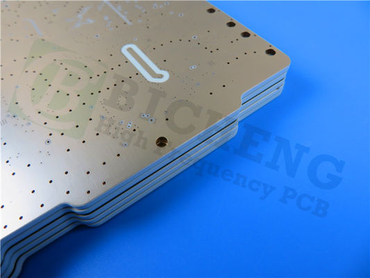 Kappa 438 PCB 40mil 2층 RF 회로 전자기 없는 니켈과 몰입 금 (ENIG)