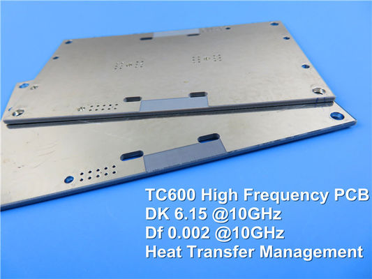 30밀리 TC600 PCB 2층 압축 금 표면 완성