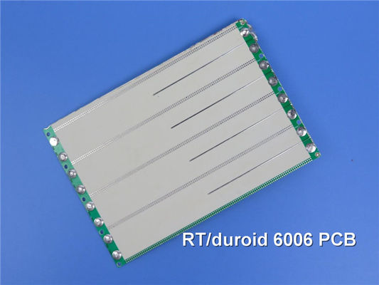 NT1 듀로이드 6006 PCB 10 밀리 0.254mm 2층 압축 금