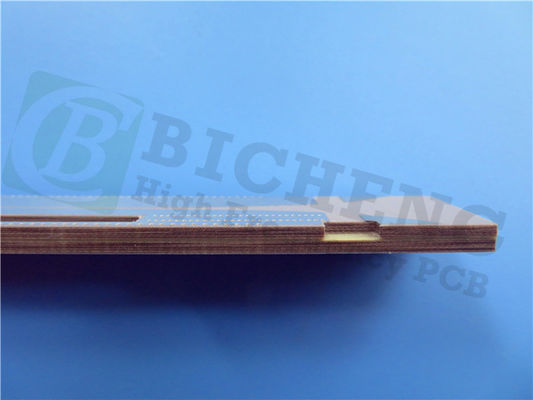 TMM10i PCB 15mil 이중층 몰입 금 및 가장자리 접착