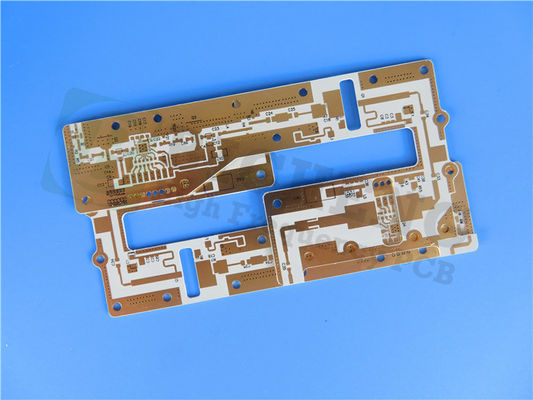 20 밀리 TSM-DS3 PCB 이중층 몰입 은색