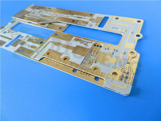 20 밀리 TSM-DS3 PCB 이중층 몰입 은색