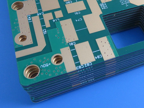 NT1 듀로이드 5880 PCB 20 밀리 듀얼 사이드 몰입 금