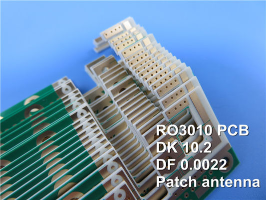 RO3010 로저스 마이크로파 PCB 보드 10 밀리 0.254mm DK102