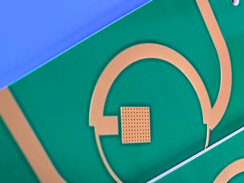RT duroid 6010.2LM PCB 4층 2.8mm 두께 녹색 솔더 마스크