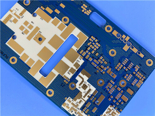 0.2mm RO4350B 블루 솔더 마스크와 함께 LoPro PCB 이중 계층